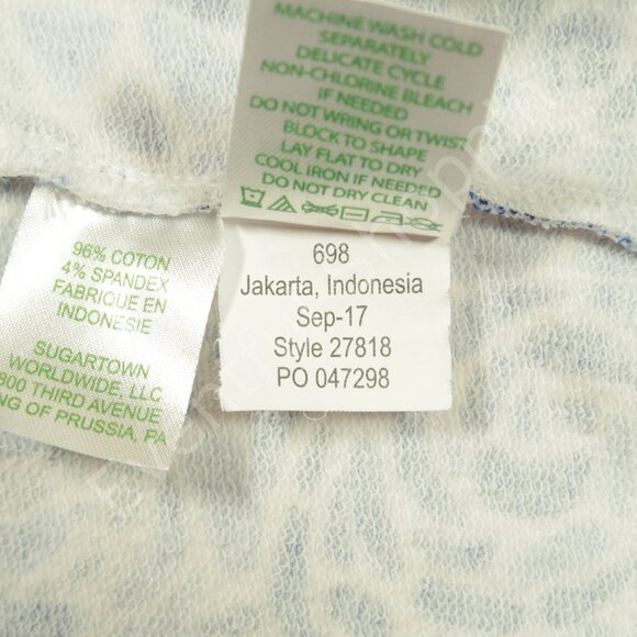 Lilly Pulitzer Harmon Pullover Hoodie Womens S Blue UPF 50+ Taverna Tile - Picture 6 of 6